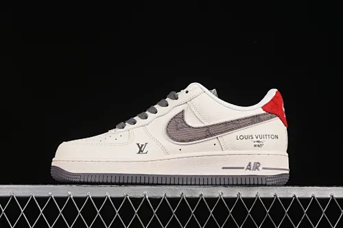 All categories Nk Air Force 1 Air Force series Nk Air Force 1 Low Air Force low-top Nike Air Force 1'07 Low LV joint gray denim hook Air Force 1 low-top casual sneakers XX3168-136